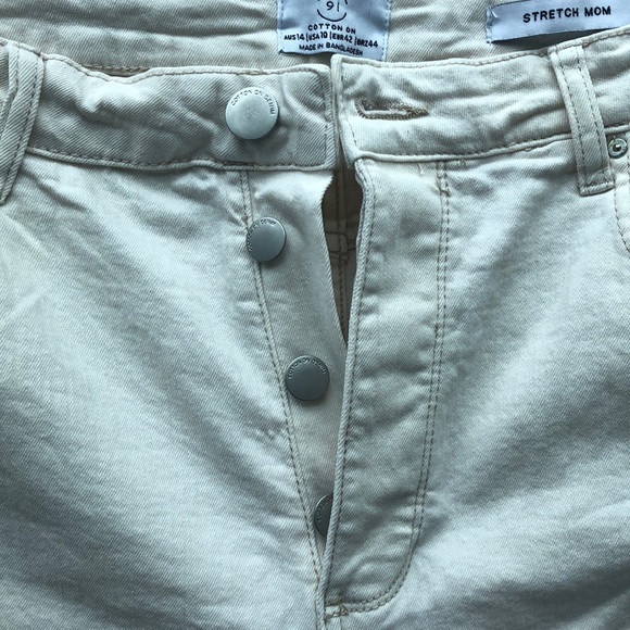 Cotton on white mom jeans - Picture 4 of 4